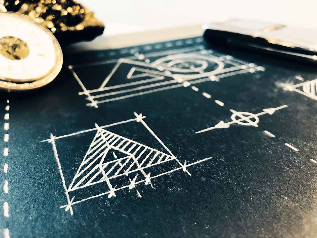 Design studio presenting rebranding strategy